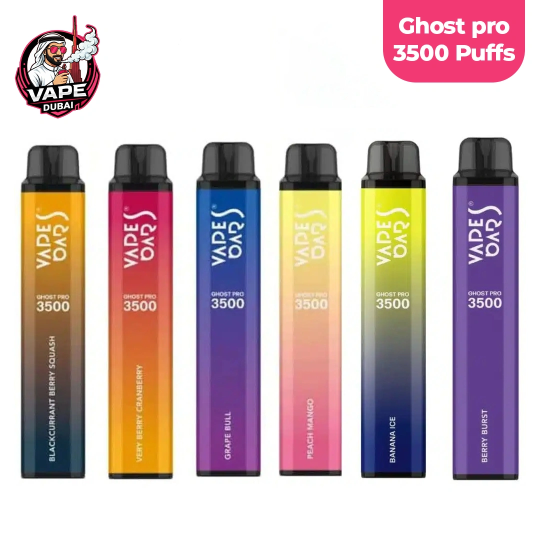 ghost pro 3500 puffs by vapes bars dubai uae