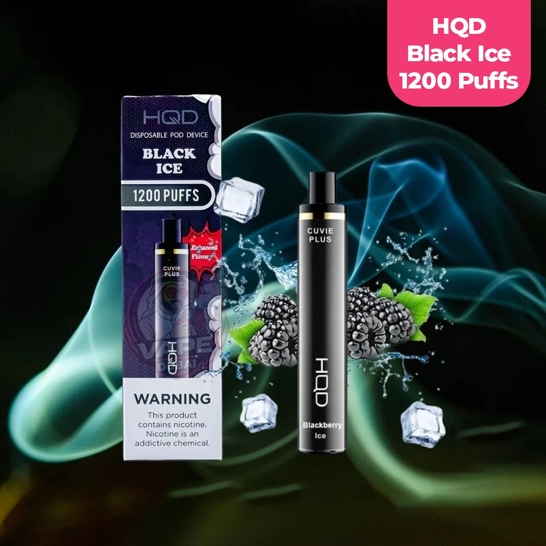 hqd cuvie plus 1200 puffs 50mg uae