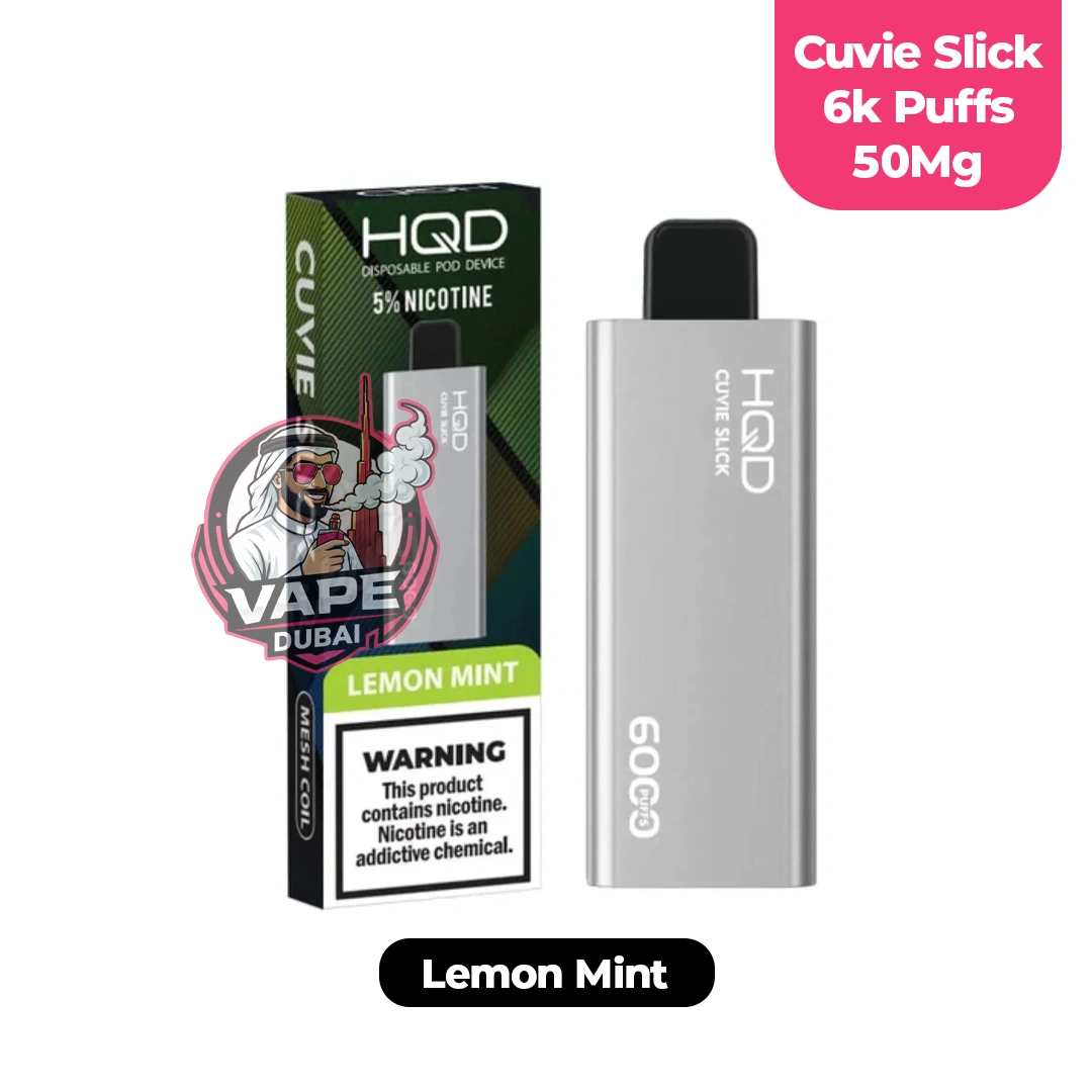 hqd cuvie slick 6000 puffs 50mg dubai