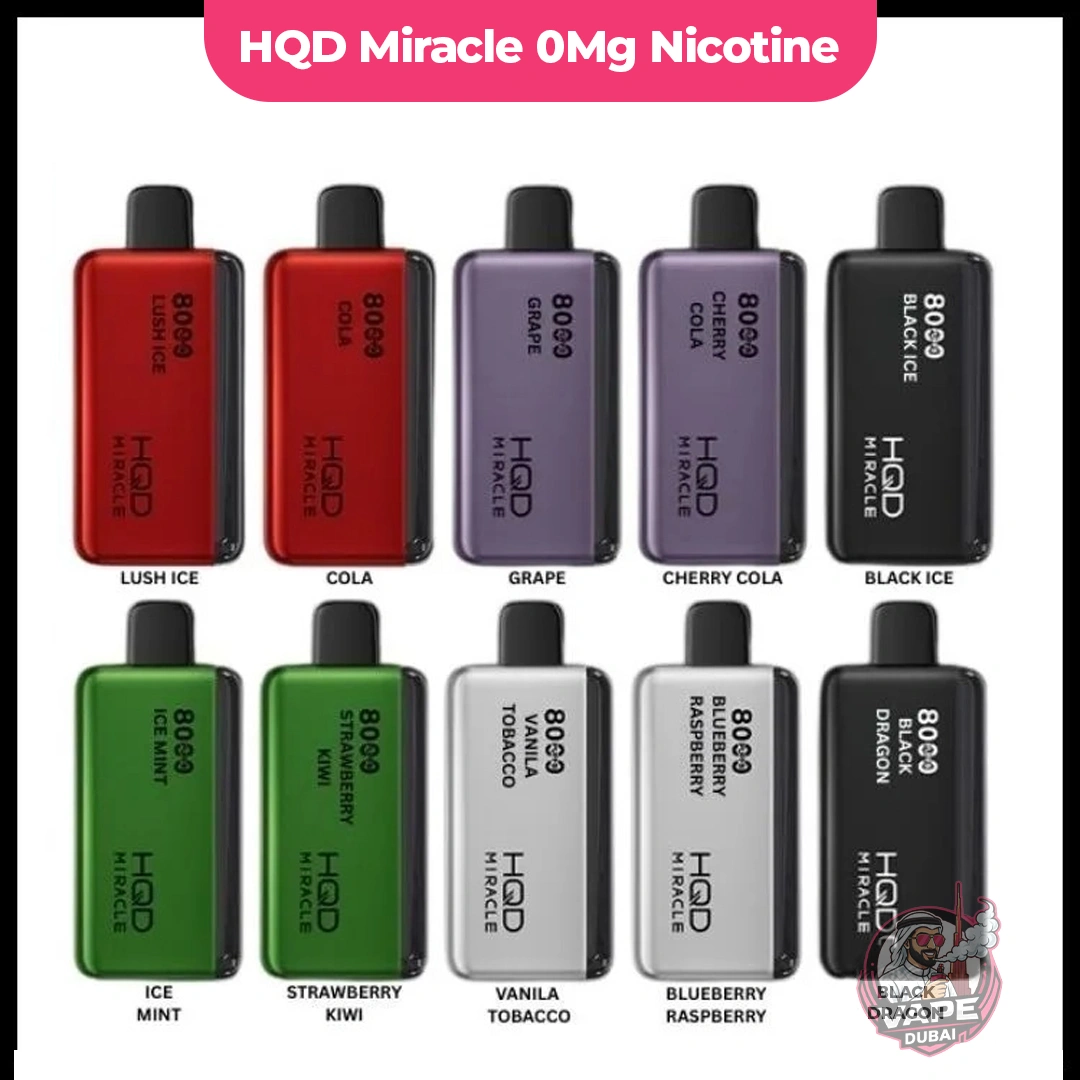 hqd miracle 8000 puffs 0mg dubai