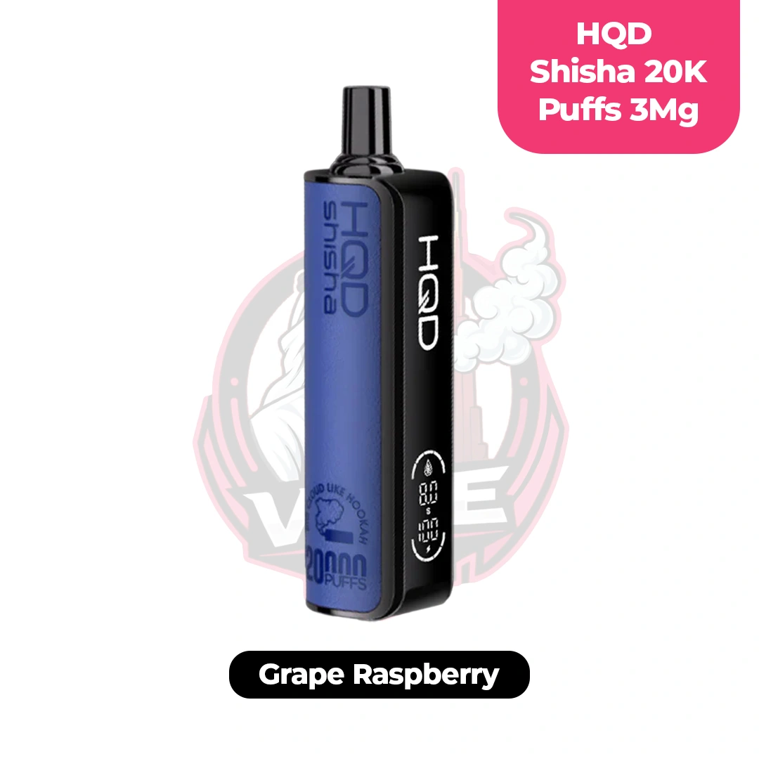 hqd shisha 20k puffs 3mg dubai