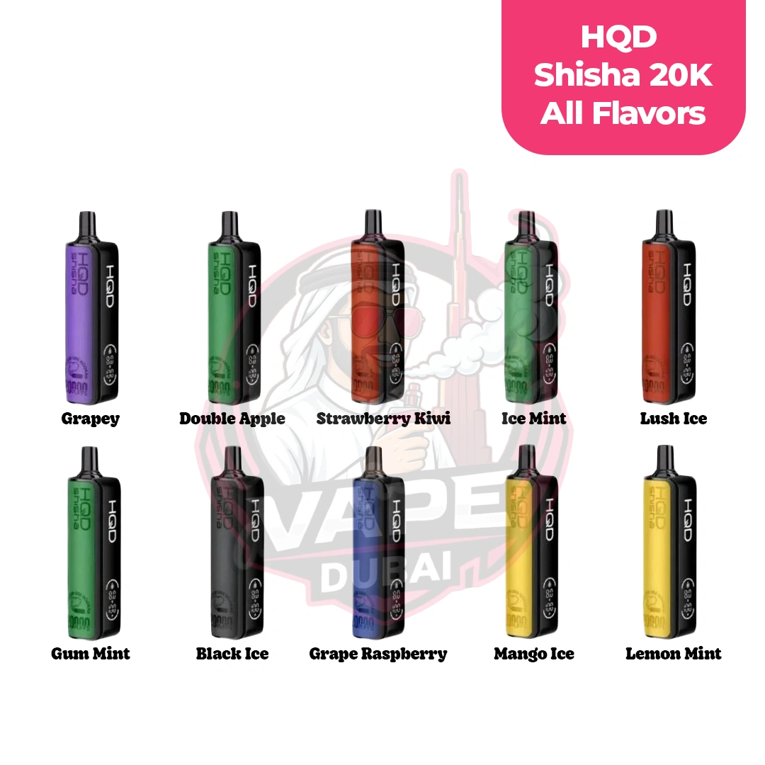 hqd shisha 20k puffs 3mg dubai