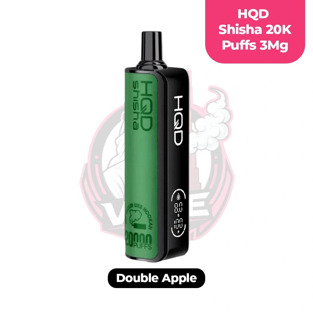 hqd shisha 20k puffs 3mg uae