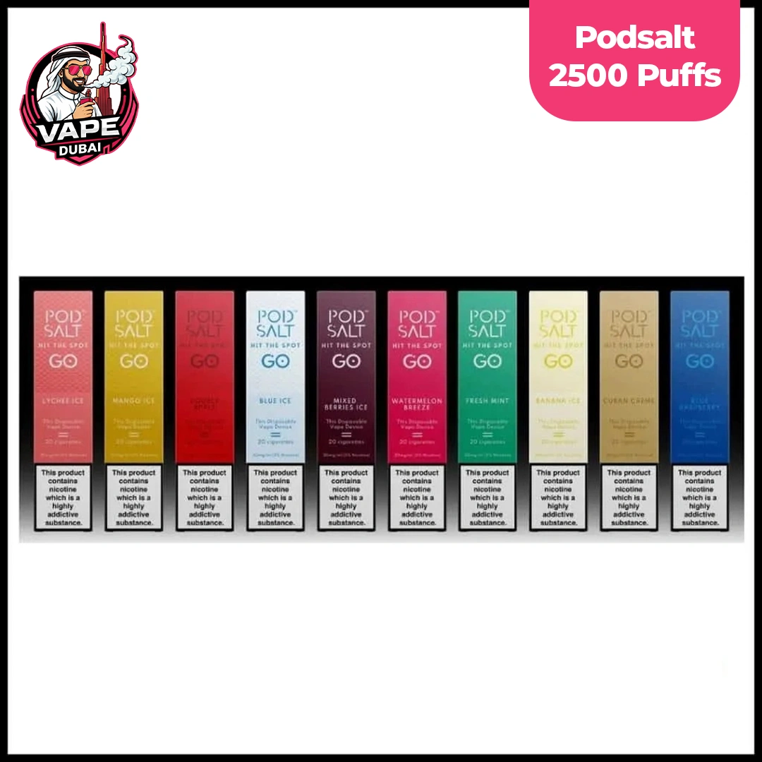 pod salt go 2500 puffs