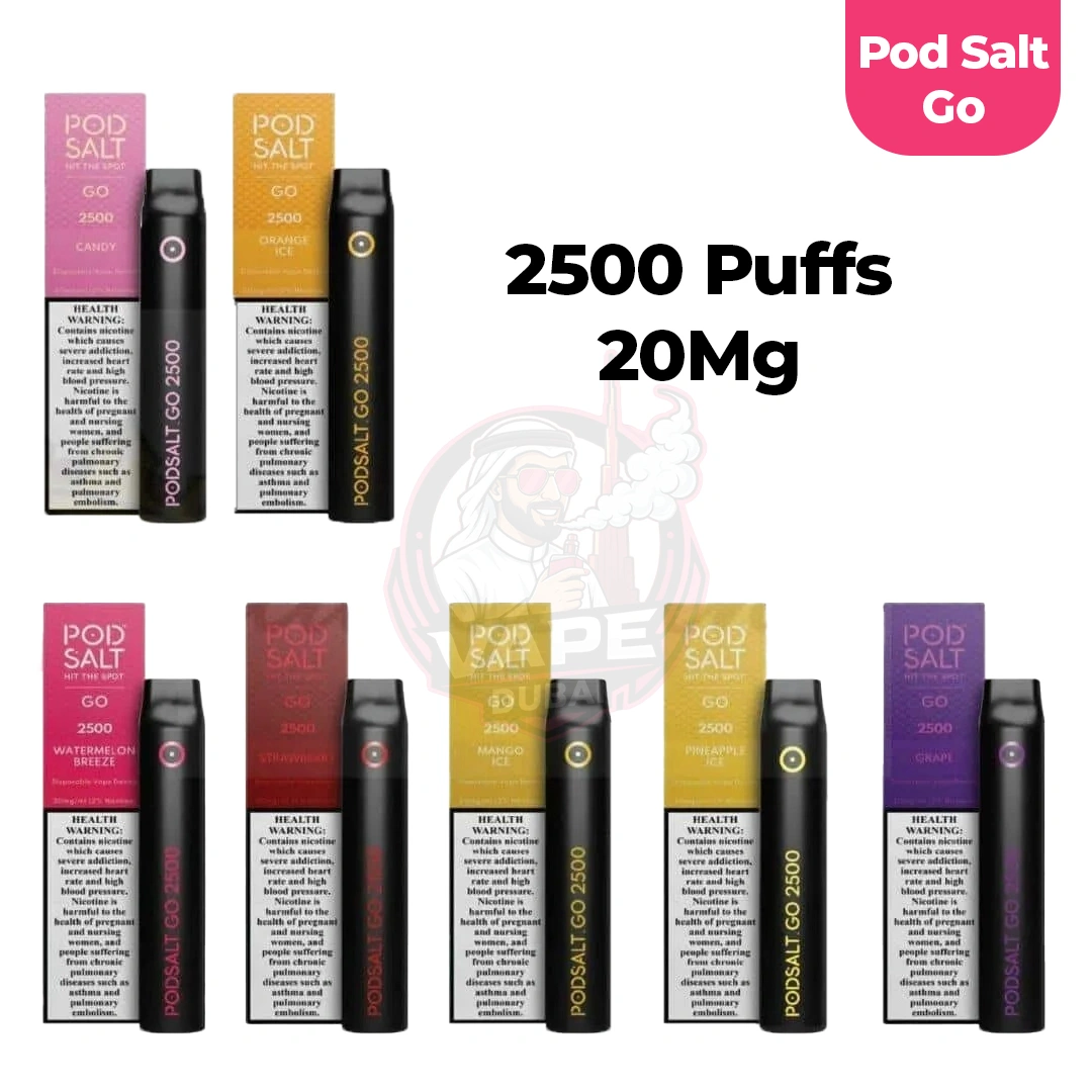 pod salt go 2500 puffs