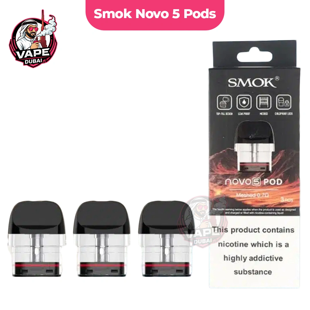 smok novo 5 cartridge dubai