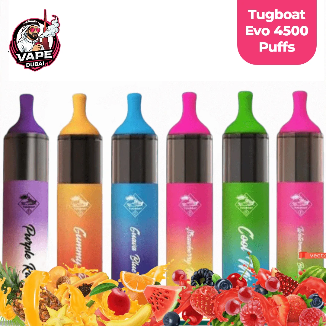 tugboat evo 4500 puffs 50mg dubai