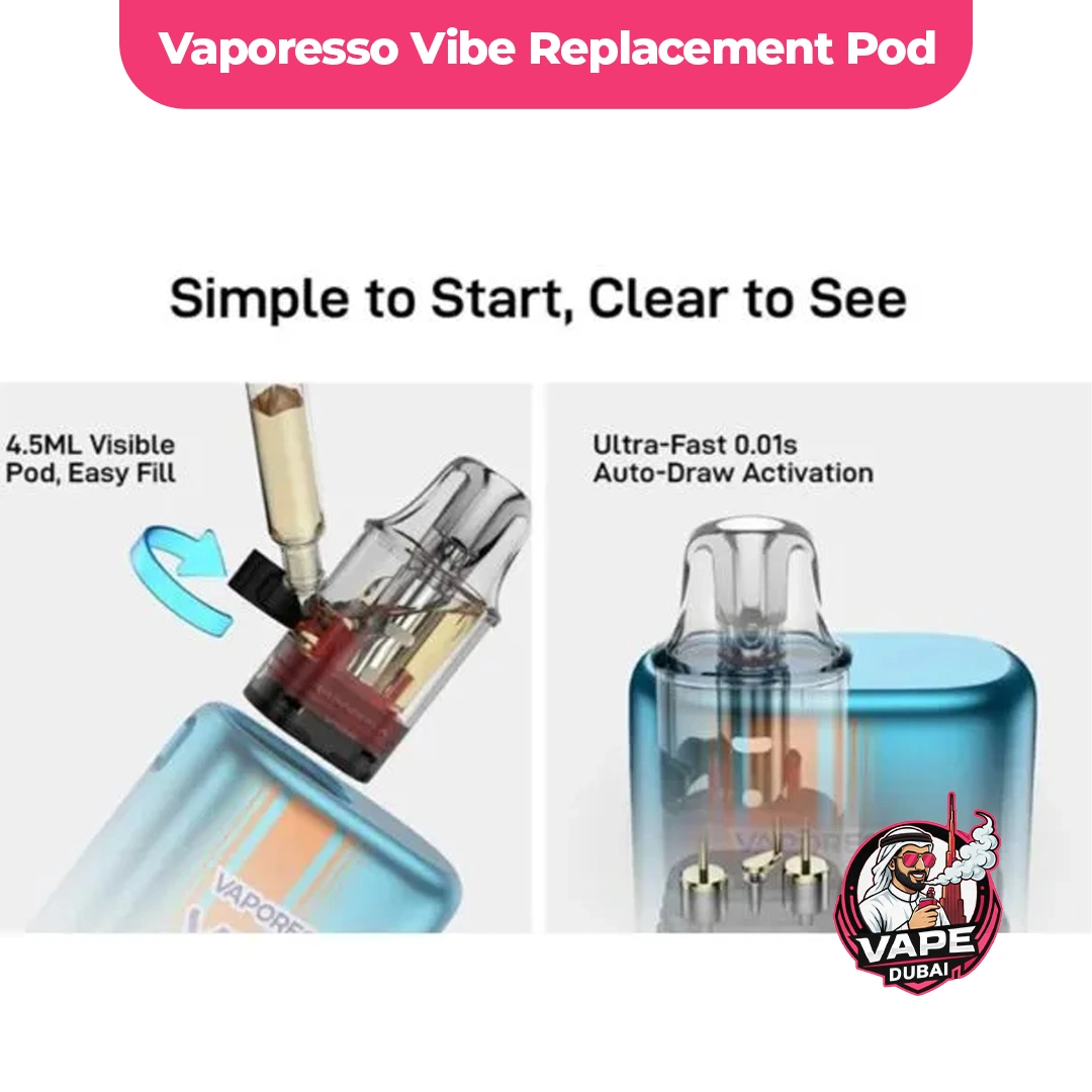 vaporesso vibe pod cartridge dubai