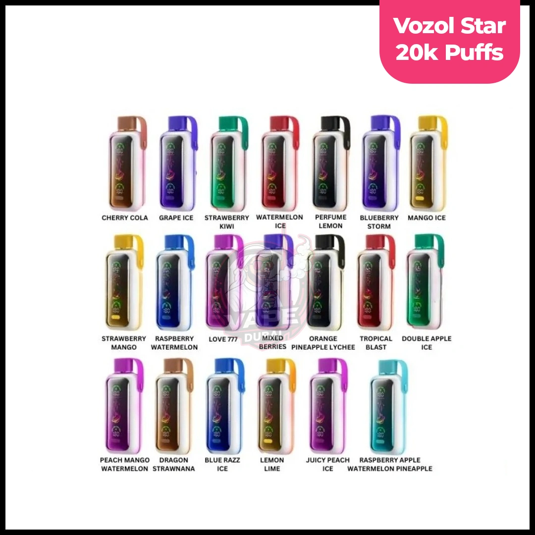 vozol star 20000 puffs 50mg uae