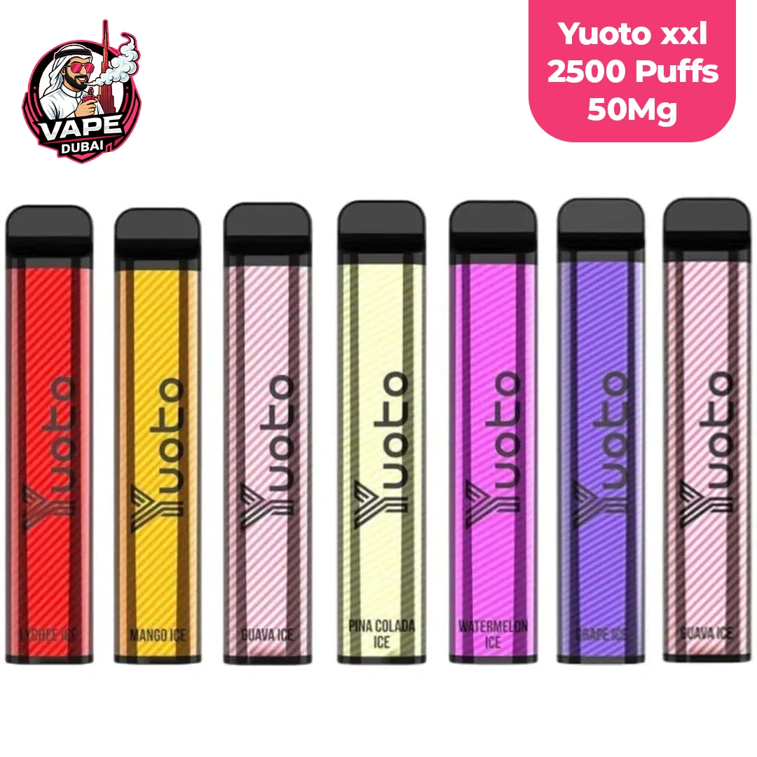 yuoto xxl 2500 puffs 50mg dubai uae