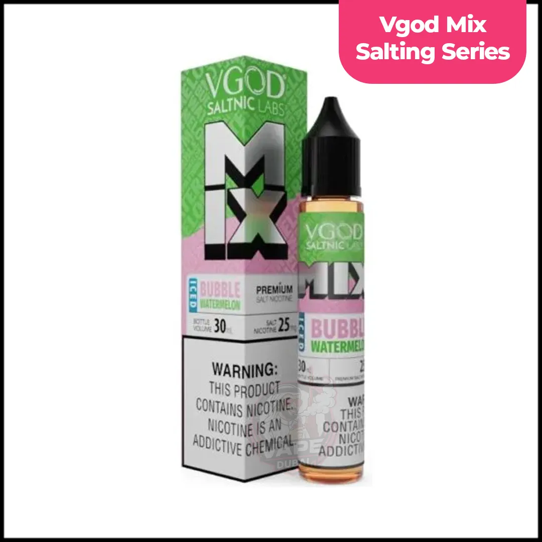 25mg & 50mg VGOD Mix Saltnic E-Liquid