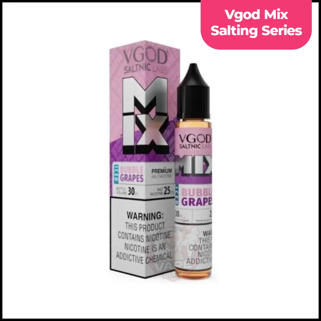 25mg & 50mg VGOD Mix Saltnic E-Liquid