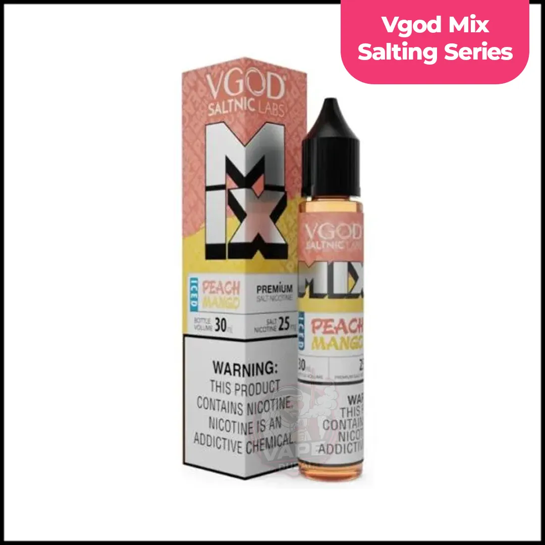25mg & 50mg VGOD Mix Saltnic E-Liquid