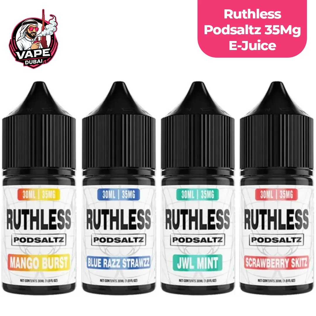 30ml Ruthless PodSaltz 35mg Vape Juice
