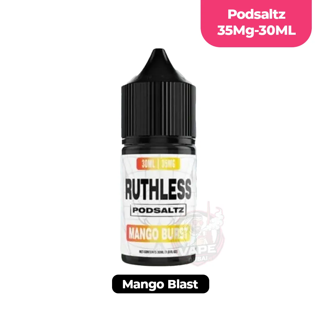30ml Ruthless PodSaltz 35mg Vape Juice
