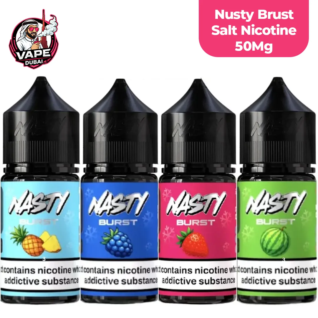 50mg Nasty Burst Salt Nic E-Juice UAE