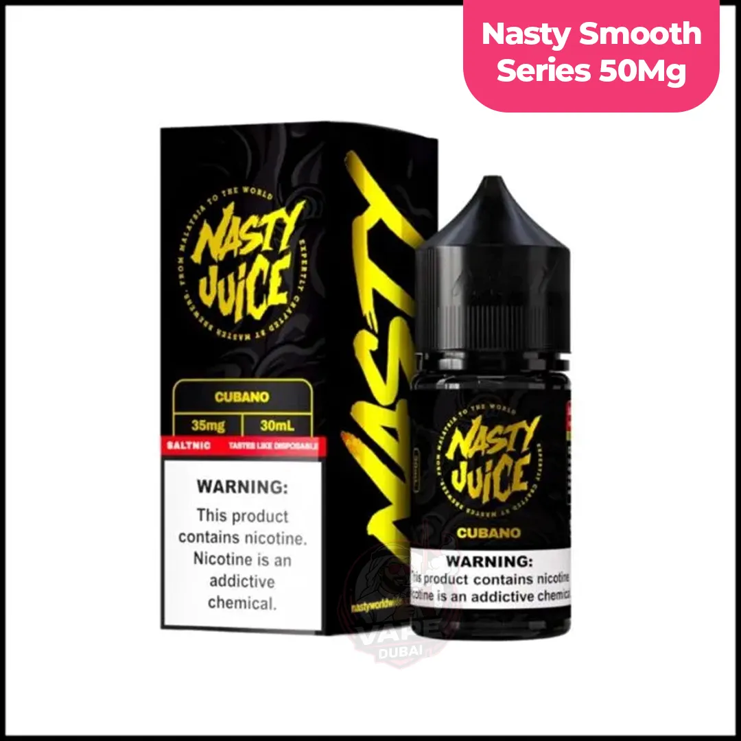 50mg Nasty Smooth Series E-Liquid, 30ml
