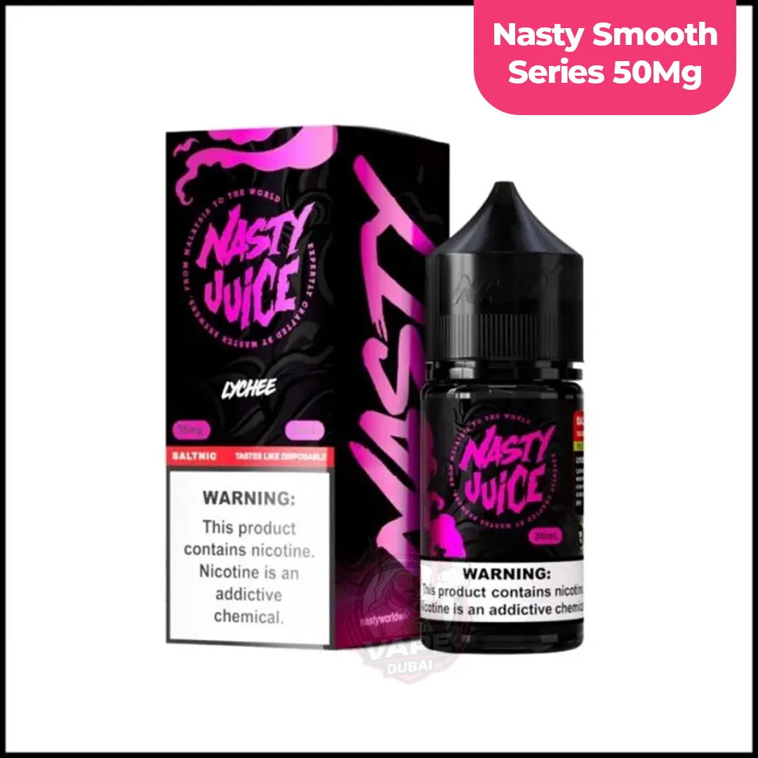 50mg Nasty Smooth Series E-Liquid, 30ml