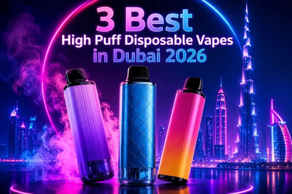 Best High Puff Disposable Vapes in Dubai