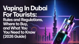 Vaping in Dubai for Tourists