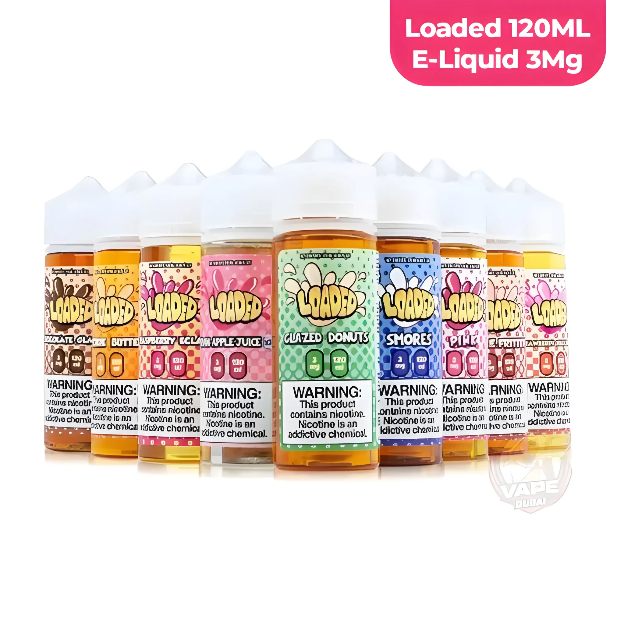 120ml Loaded E-Liquid
