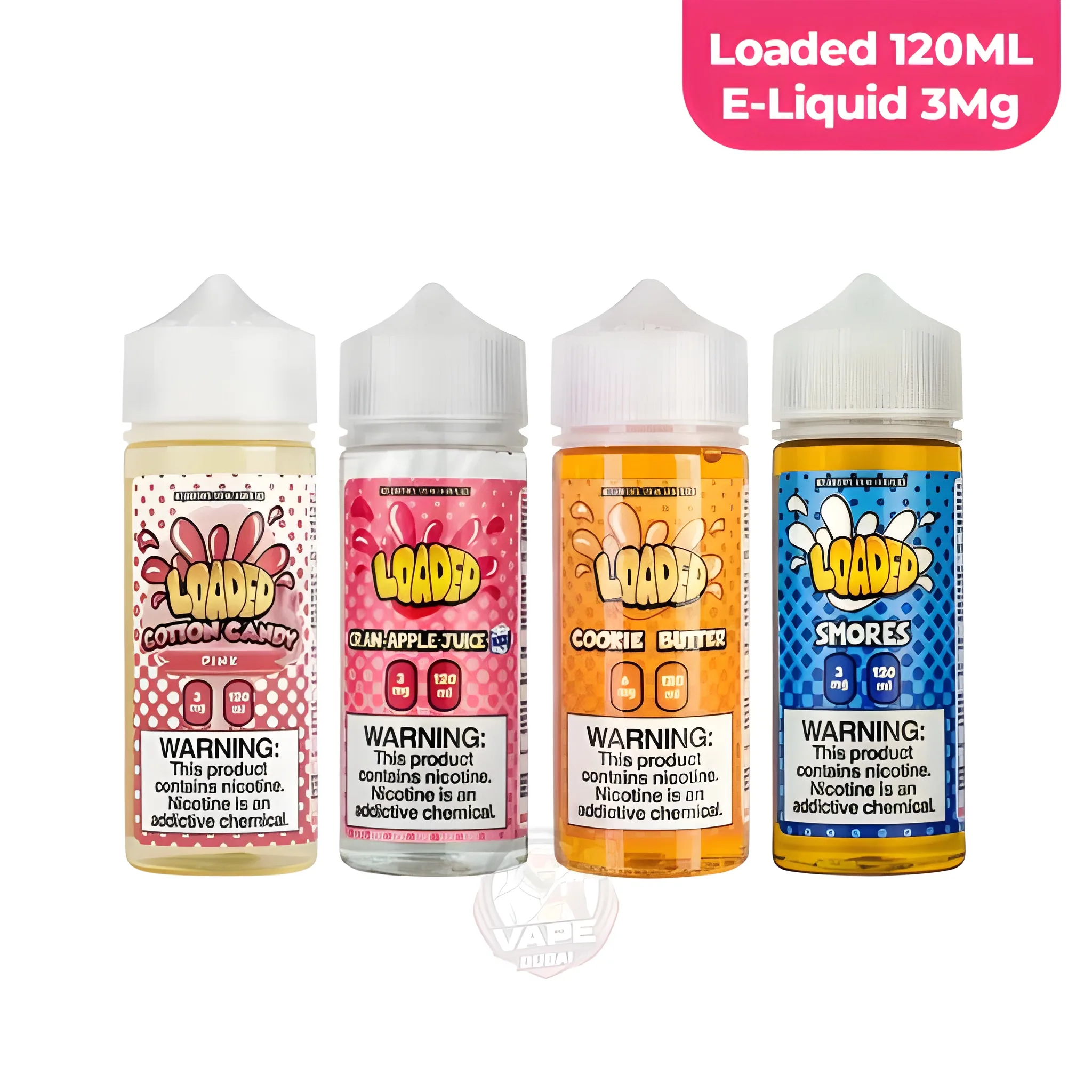120ml Loaded E-Liquid