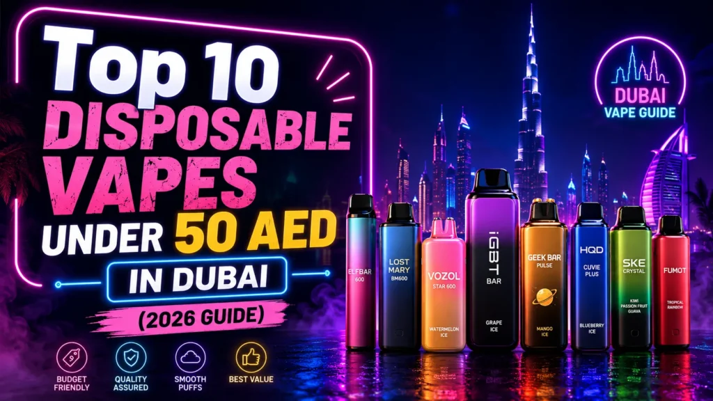 Disposable Vapes Under 50 AED in Dubai