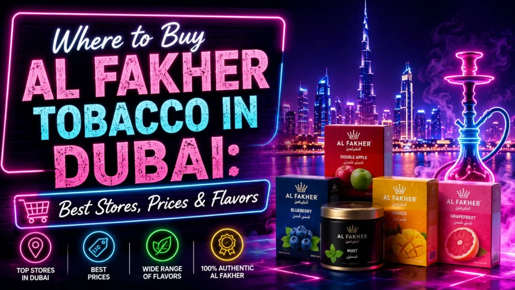 Where to Buy Al Fakher Tobacco in Dubai Best Stores, Prices & Flavors