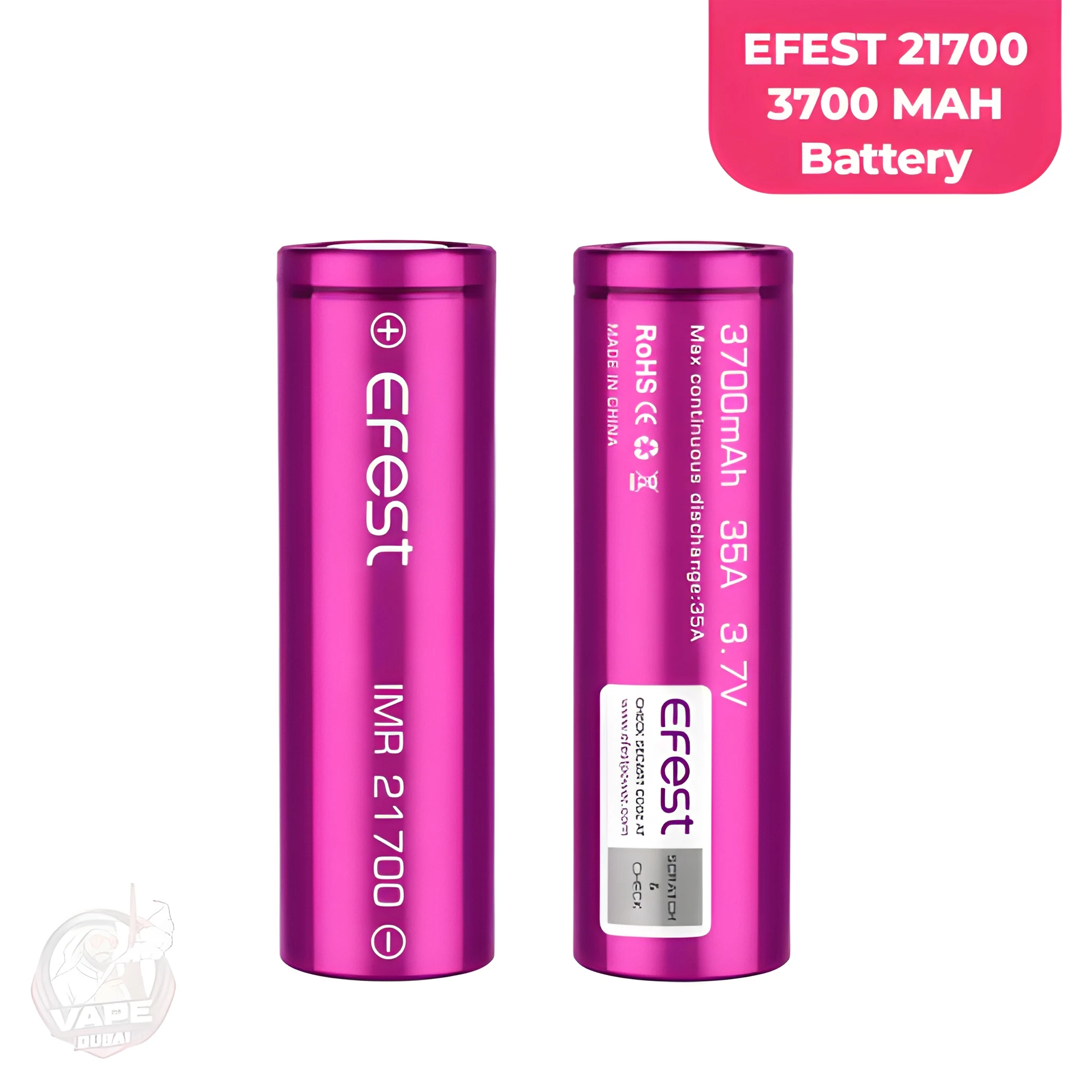 Efest 21700 Vape Battery 2100mAh
