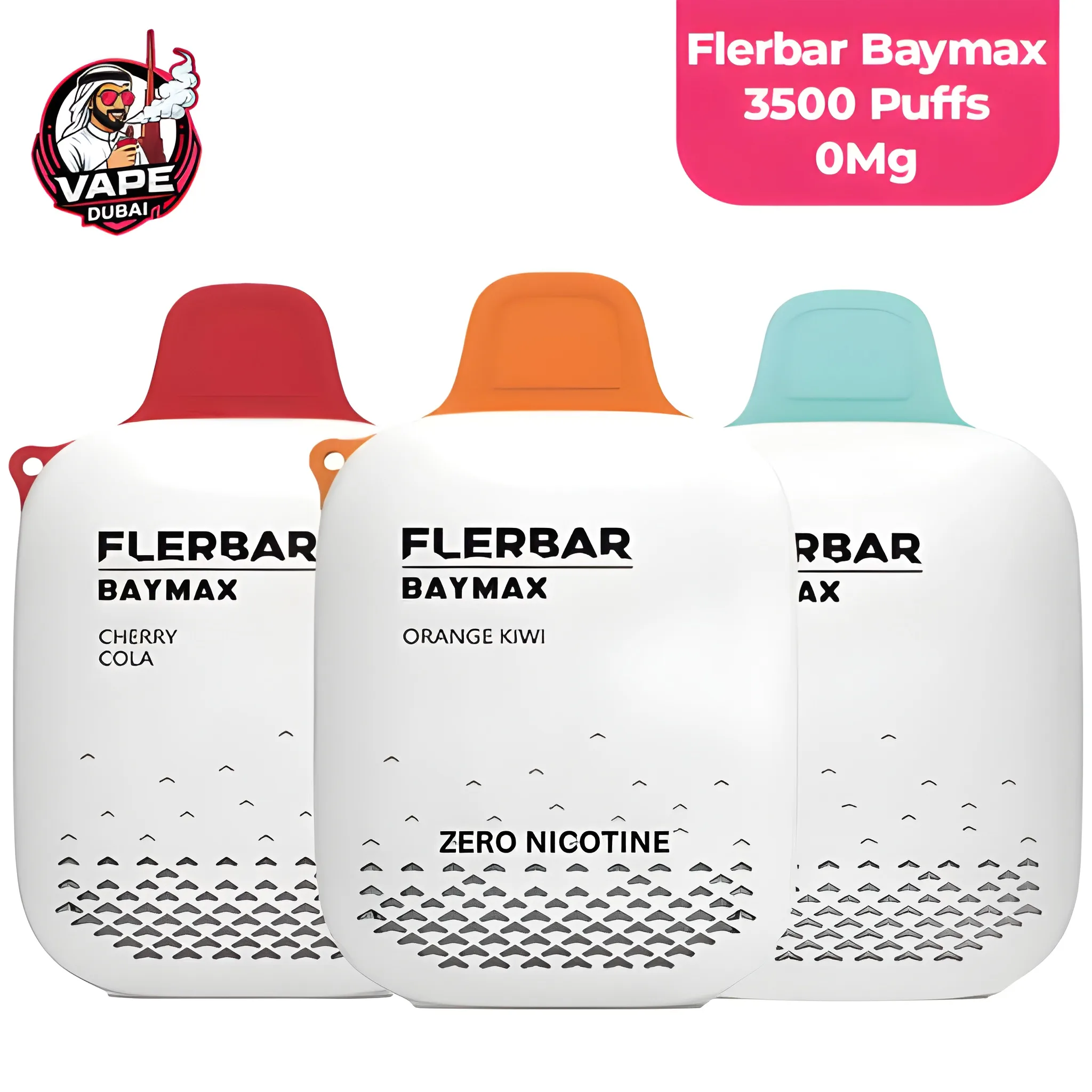 Flerbar 3500 Puffs Zero Nicotine Disposable Vape