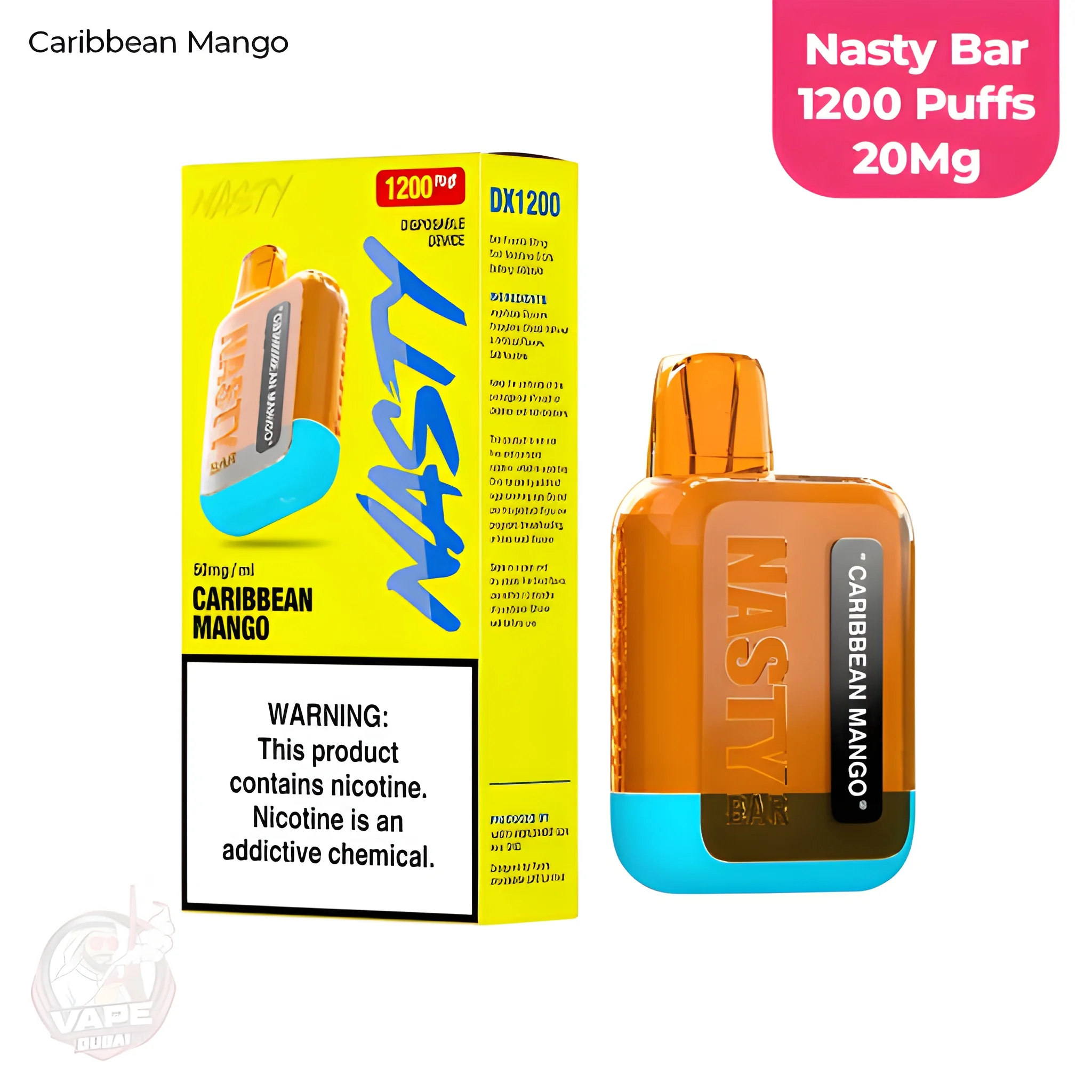 Nasty Bar 1200 Puffs 20mg