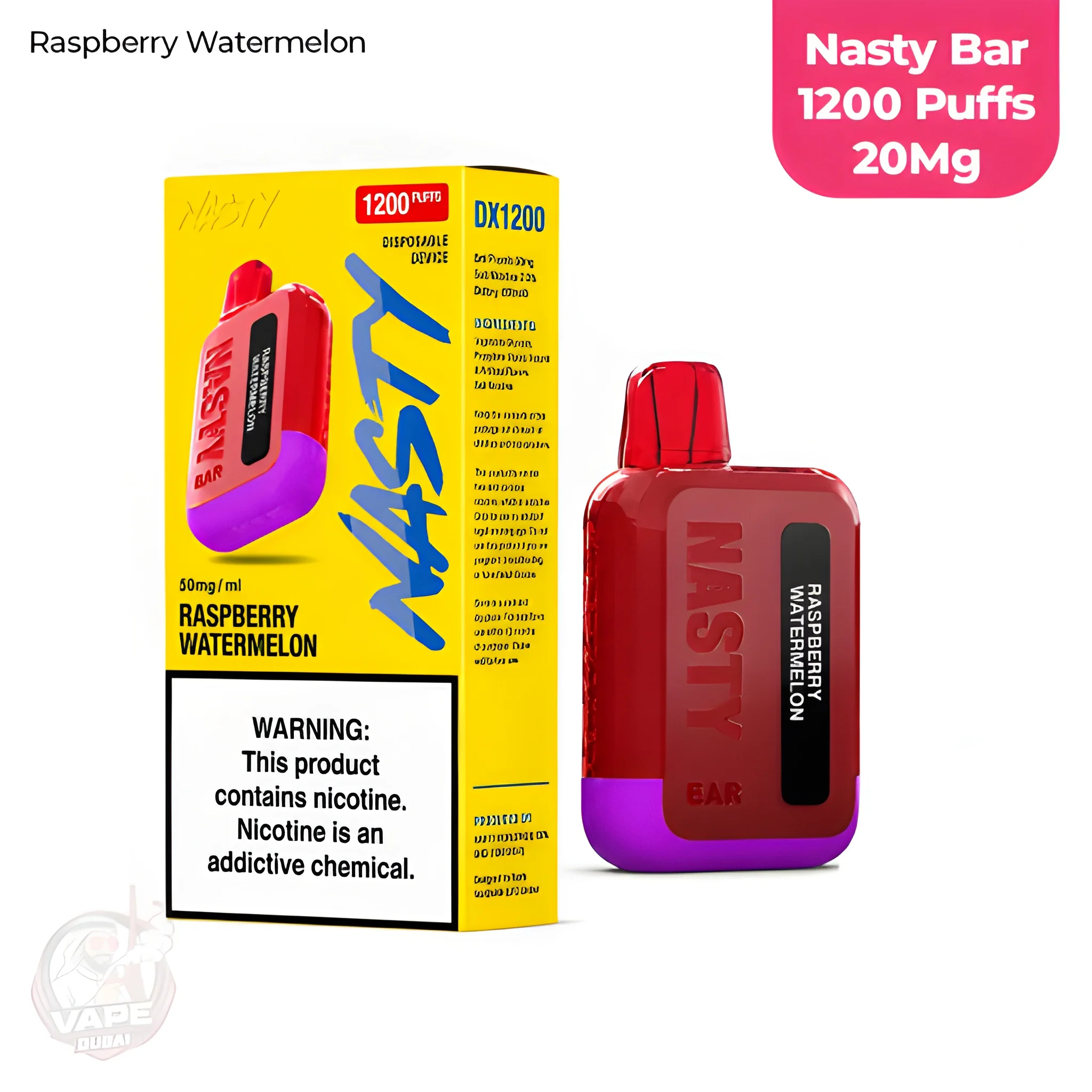 Nasty Bar 1200 Puffs 20mg