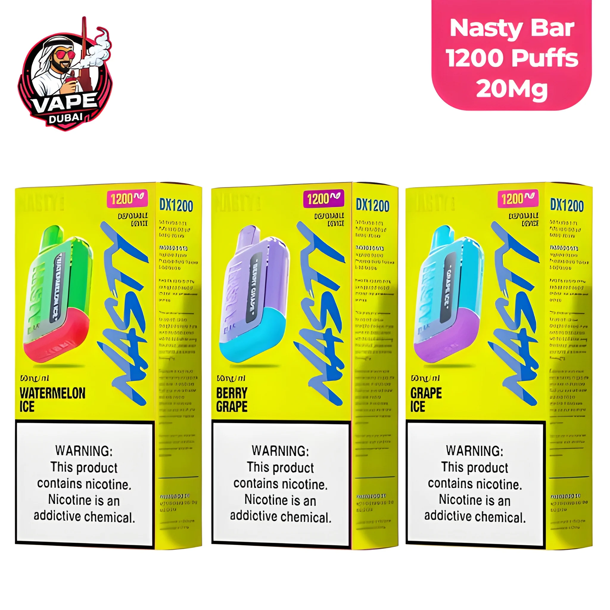 Nasty Bar 1200 Puffs 20mg