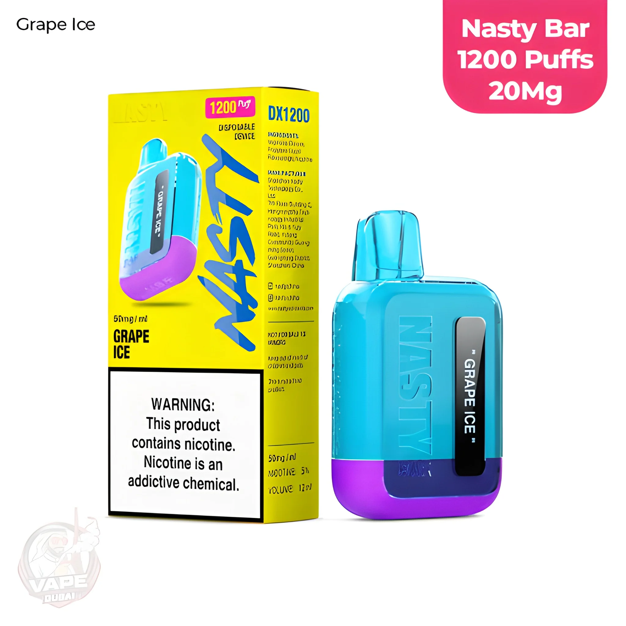 Nasty Bar 1200 Puffs 20mg