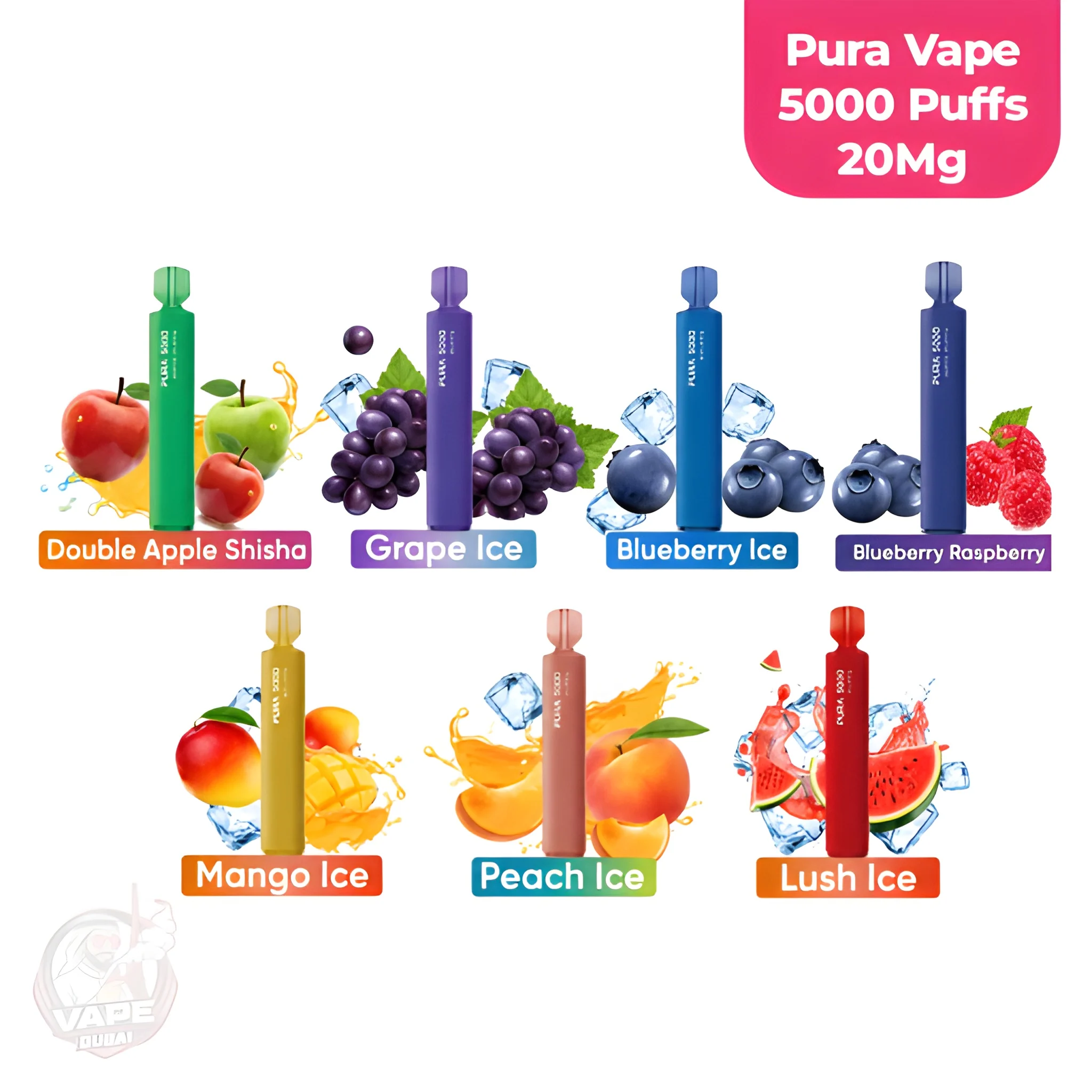Pura 5000 Puffs 20MG