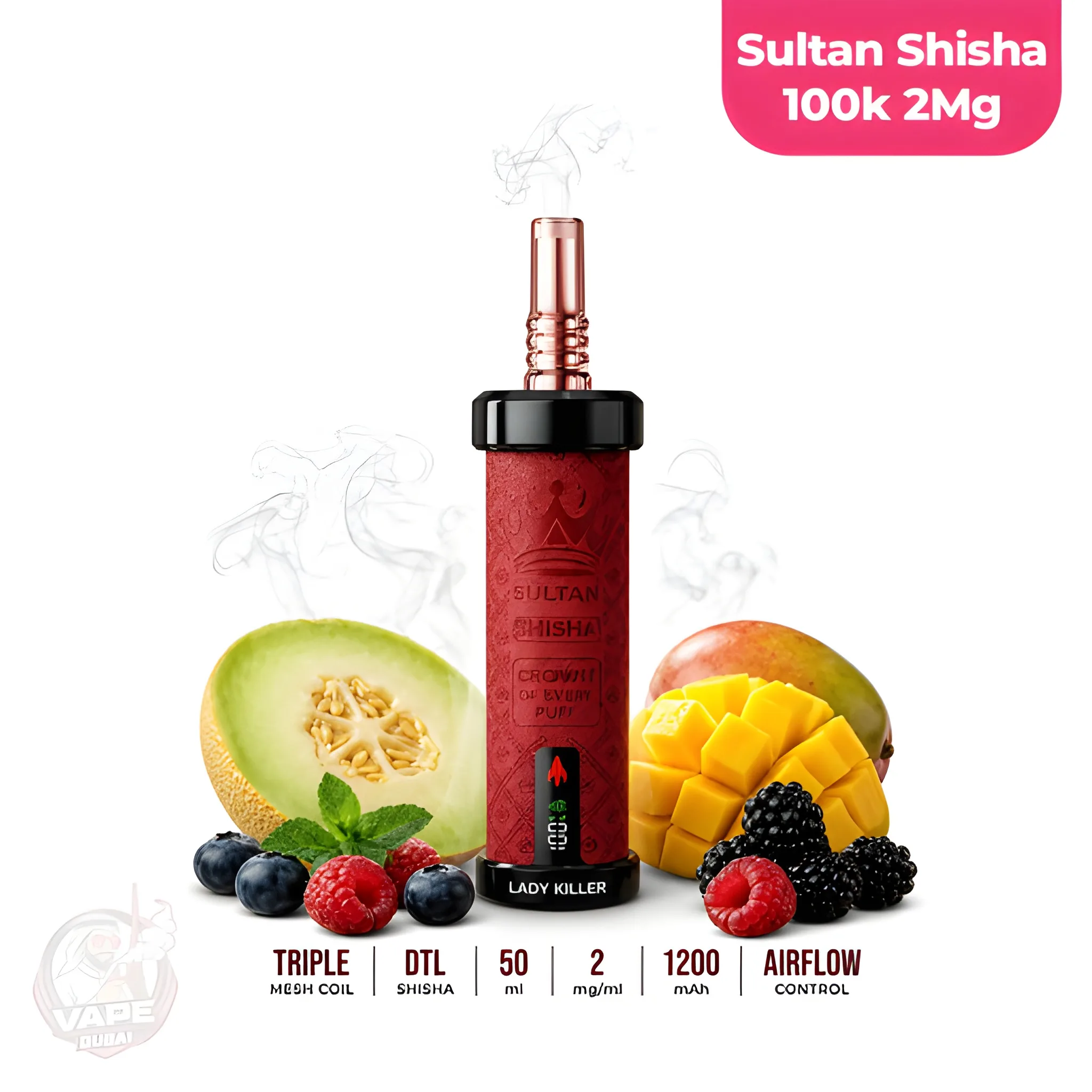 Sultan Shisha 100k Disposable Vape