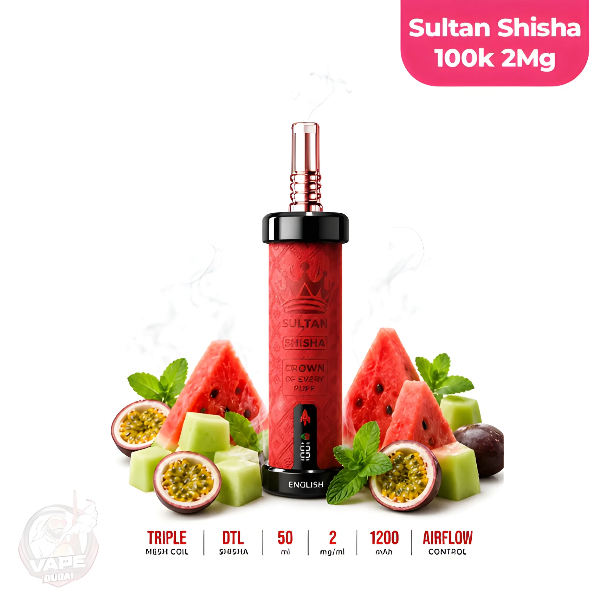Sultan Shisha 100k Disposable Vape