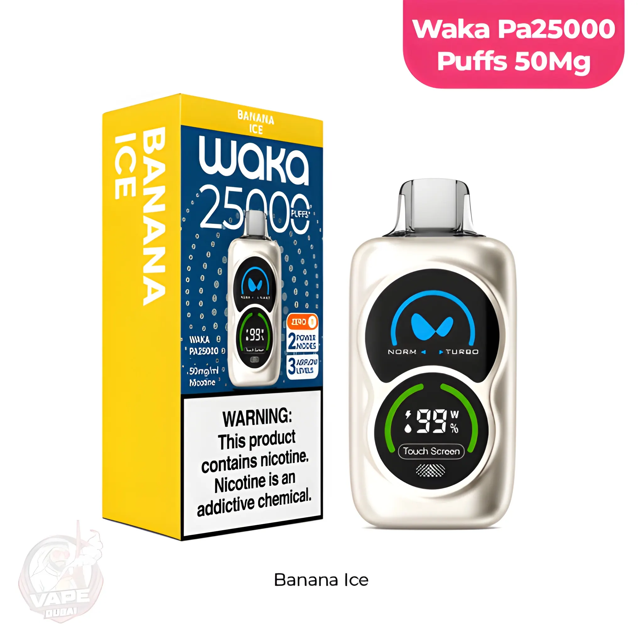 Waka PA25000 Puffs 50mg in Dubai