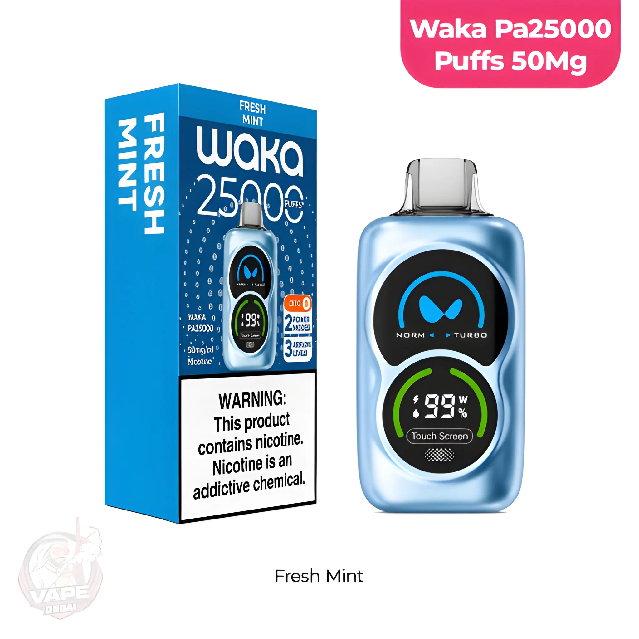 Waka PA25000 Puffs 50mg in Dubai