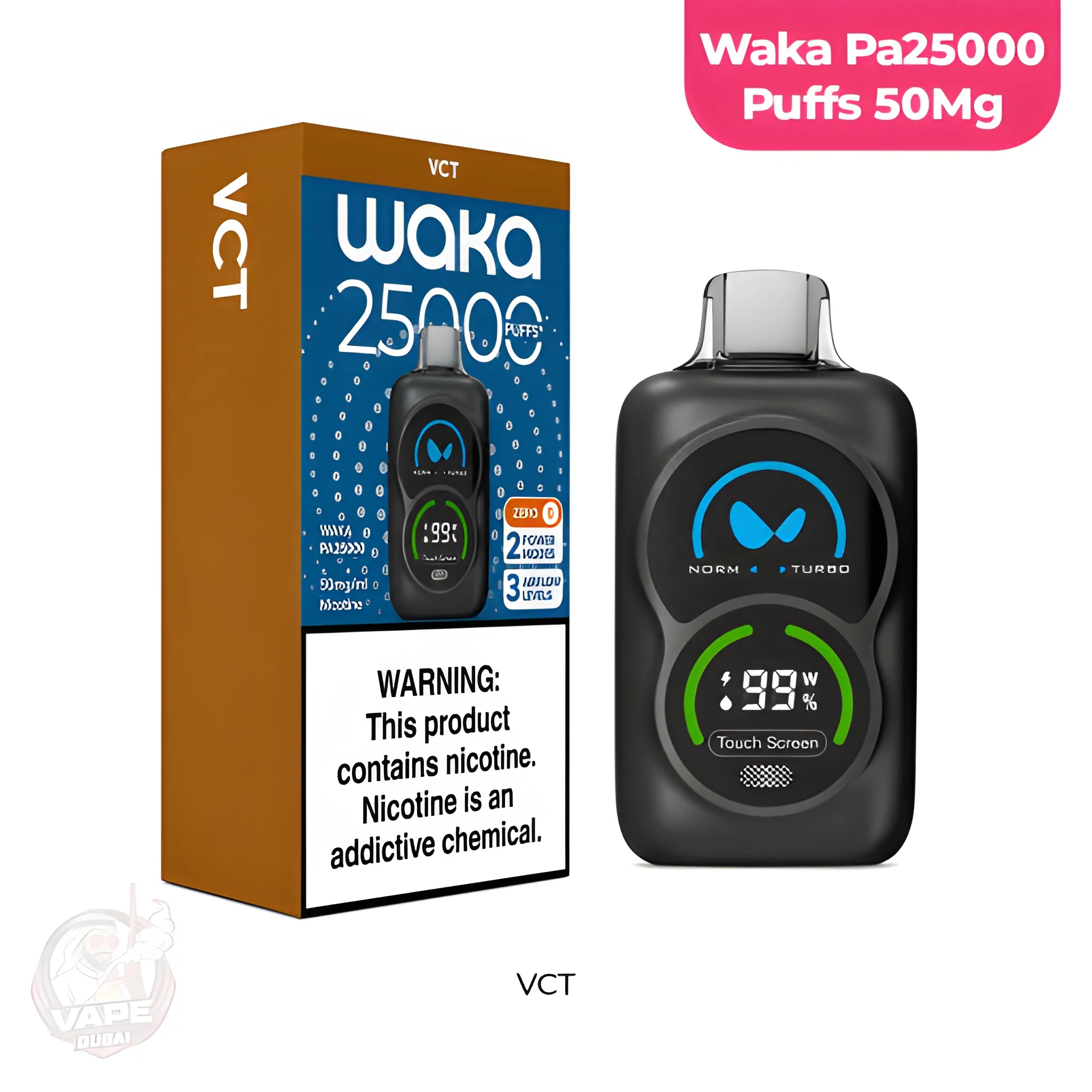 Waka PA25000 Puffs 50mg in Dubai