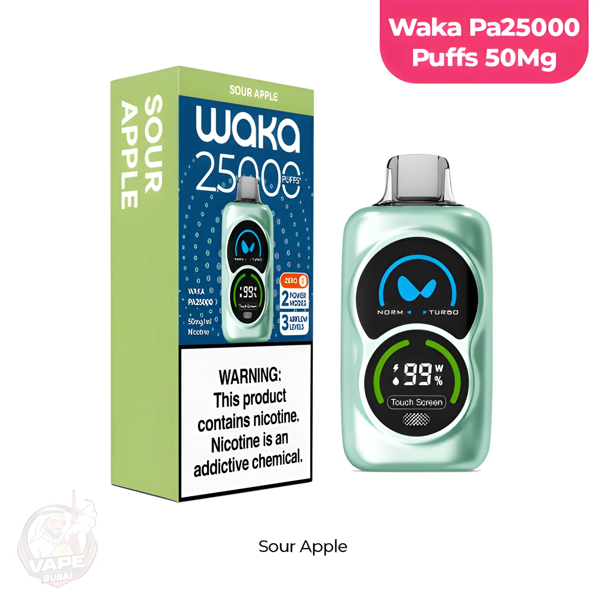 Waka PA25000 Puffs 50mg in Dubai