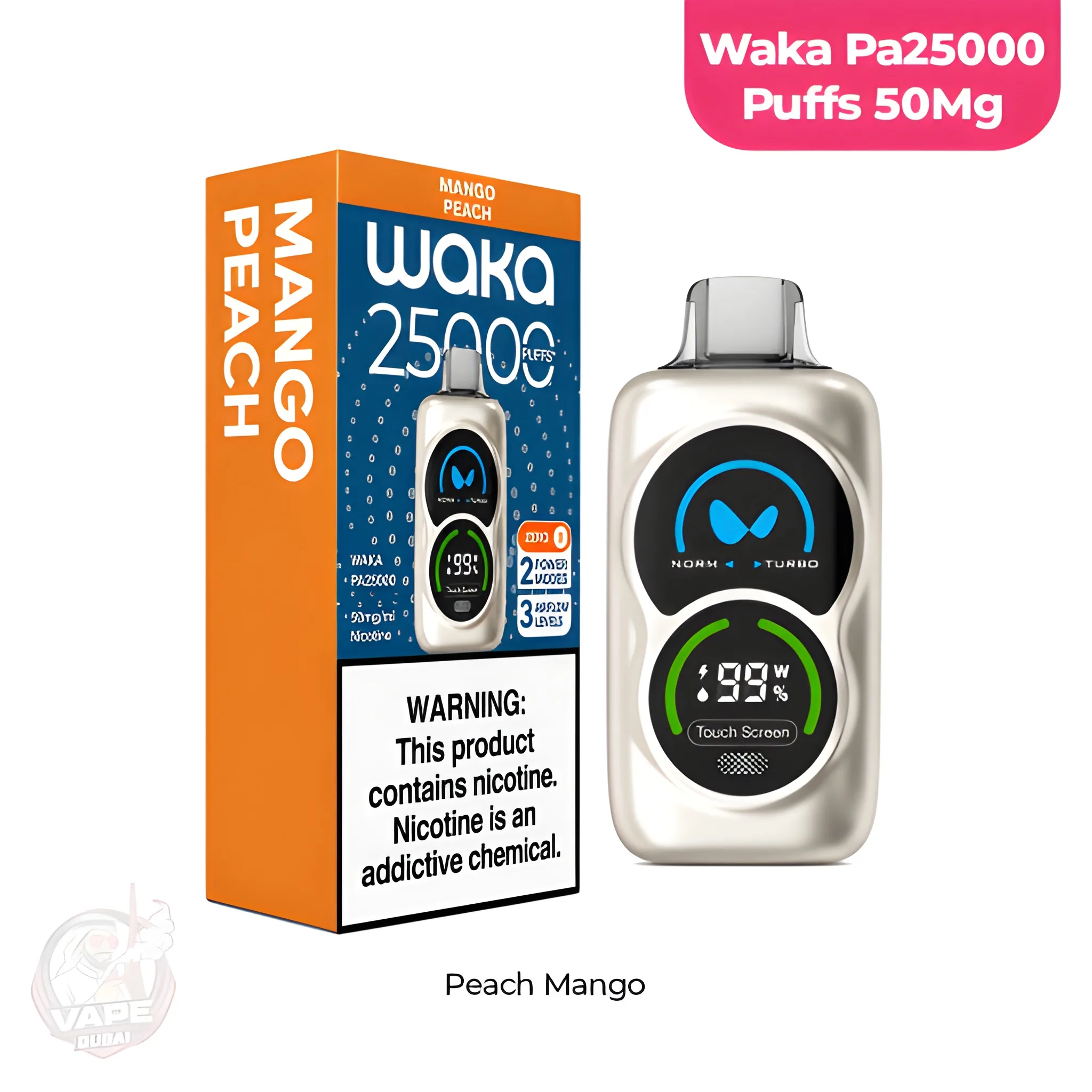 Waka PA25000 Puffs 50mg in Dubai