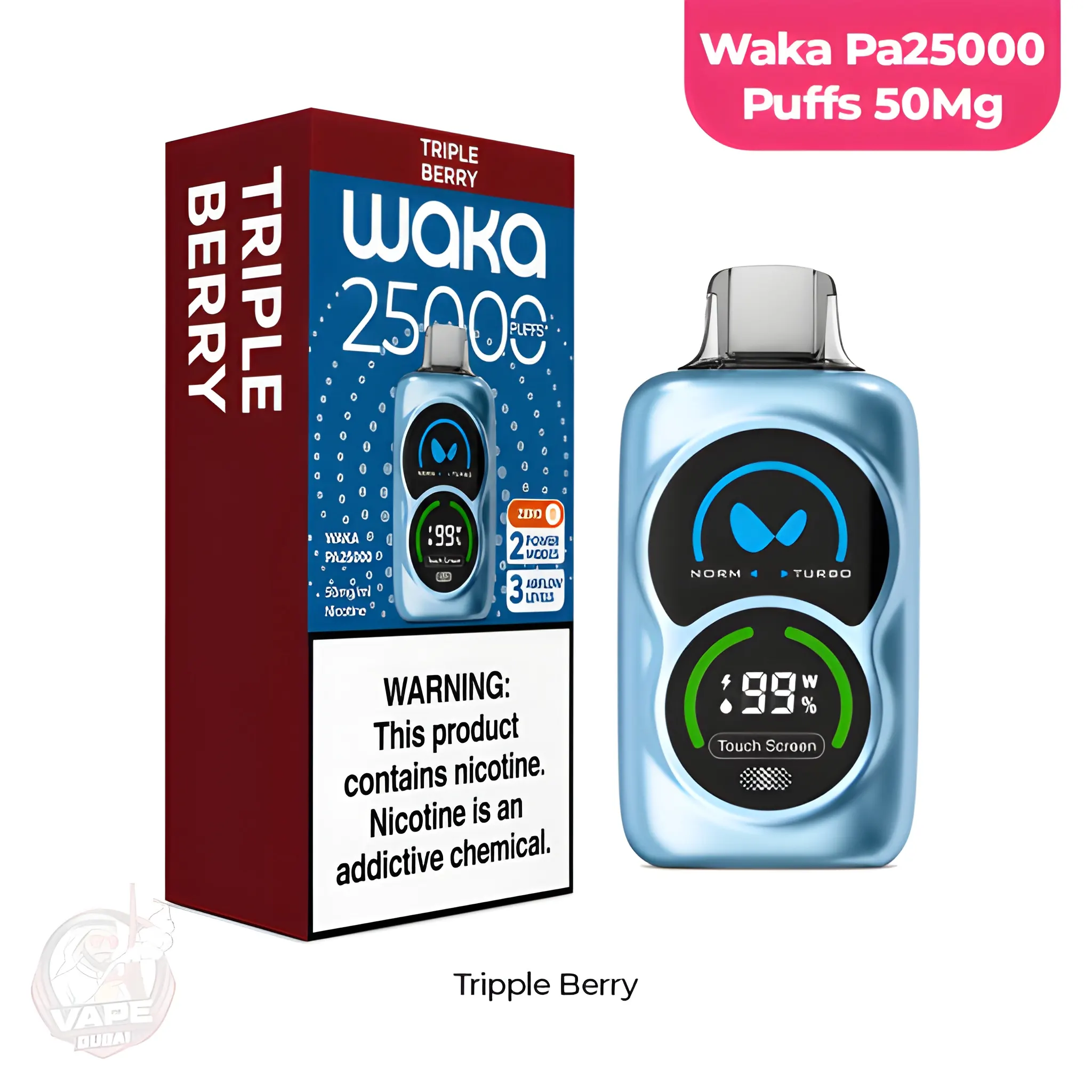 Waka PA25000 Puffs 50mg in Dubai
