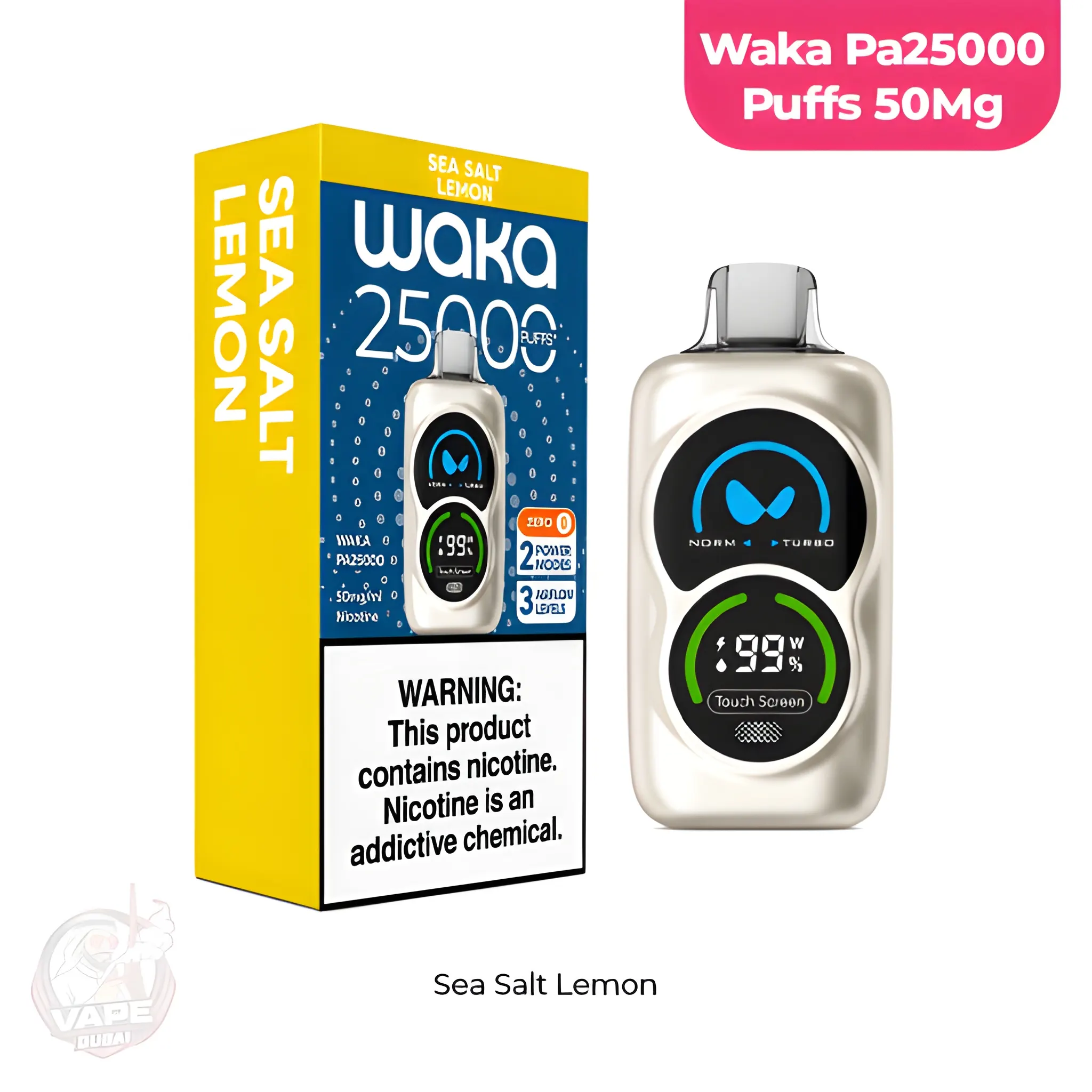 Waka PA25000 Puffs 50mg in Dubai