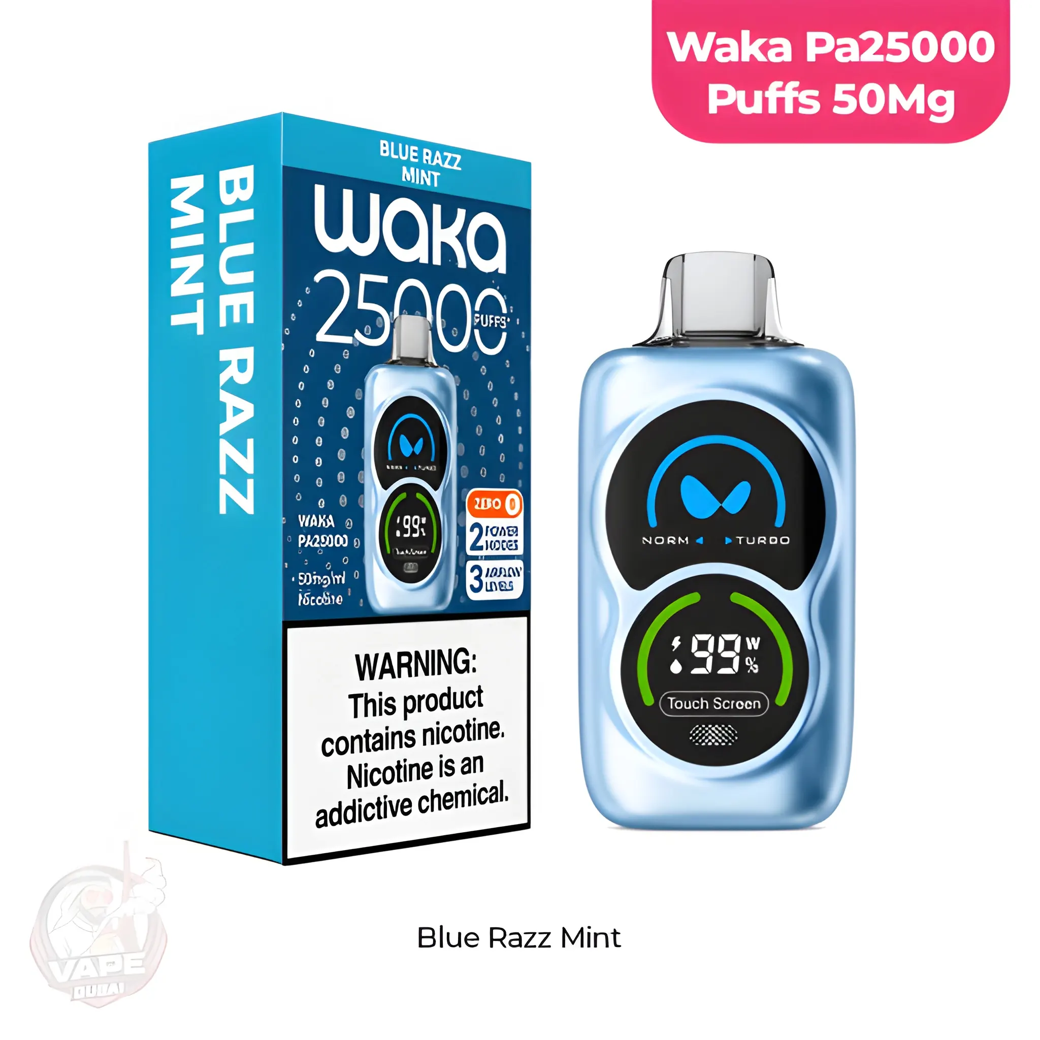 Waka PA25000 Puffs 50mg in Dubai