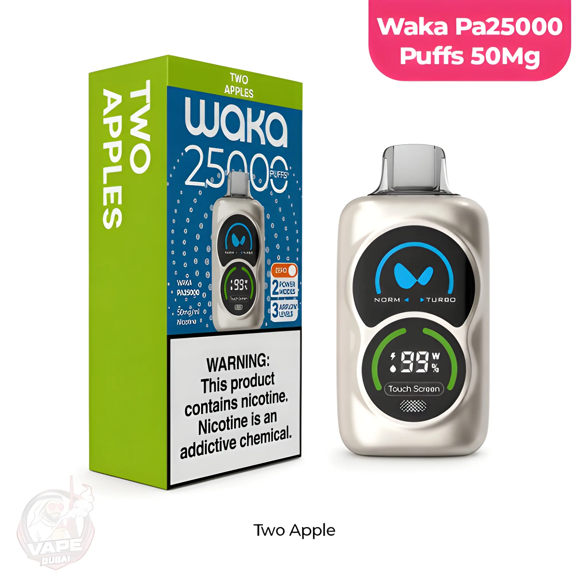 Waka PA25000 Puffs 50mg in Dubai