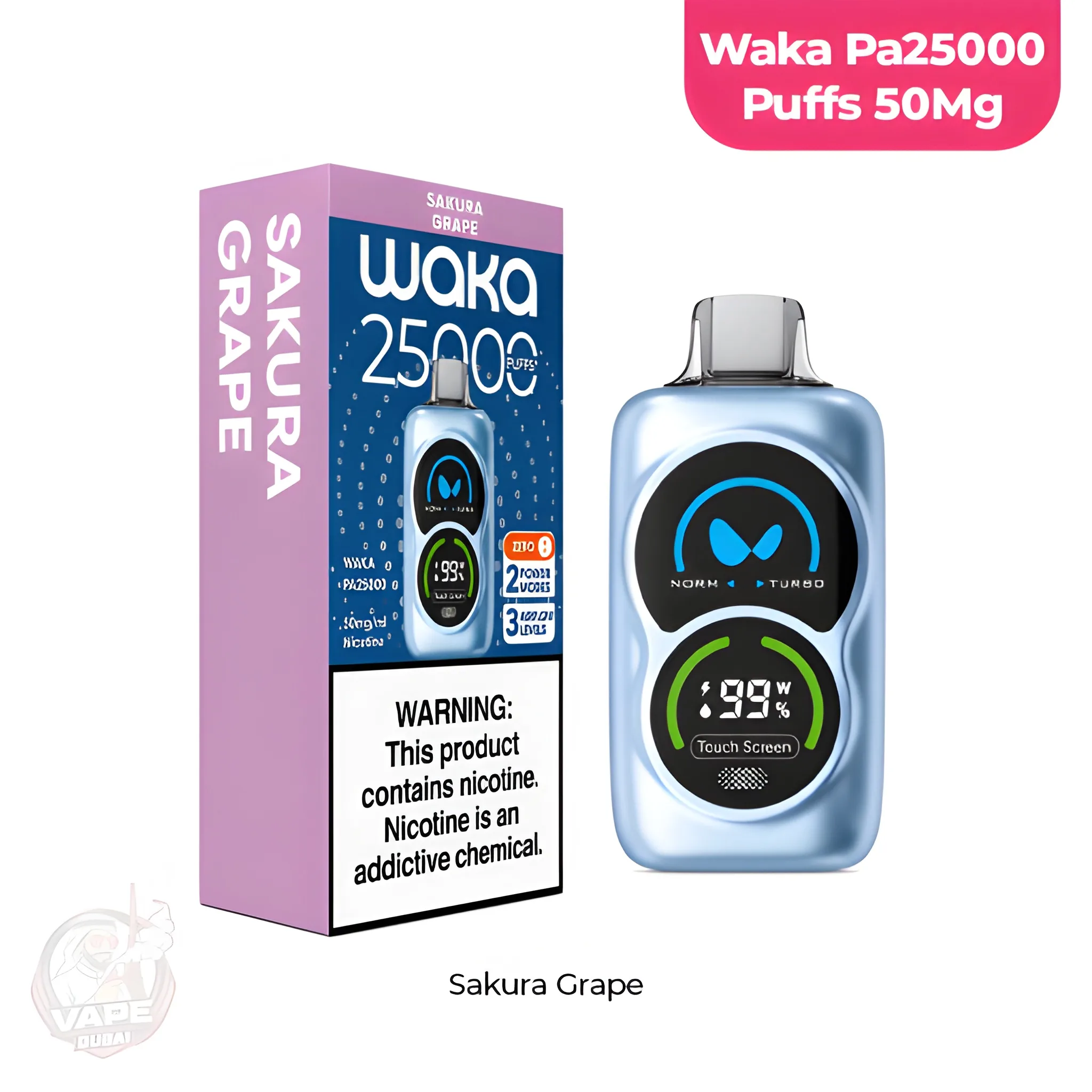 Waka PA25000 Puffs 50mg in Dubai