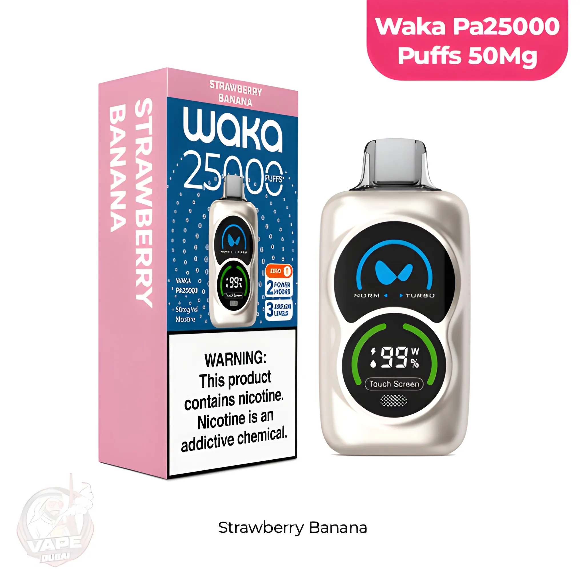 Waka PA25000 Puffs 50mg in Dubai
