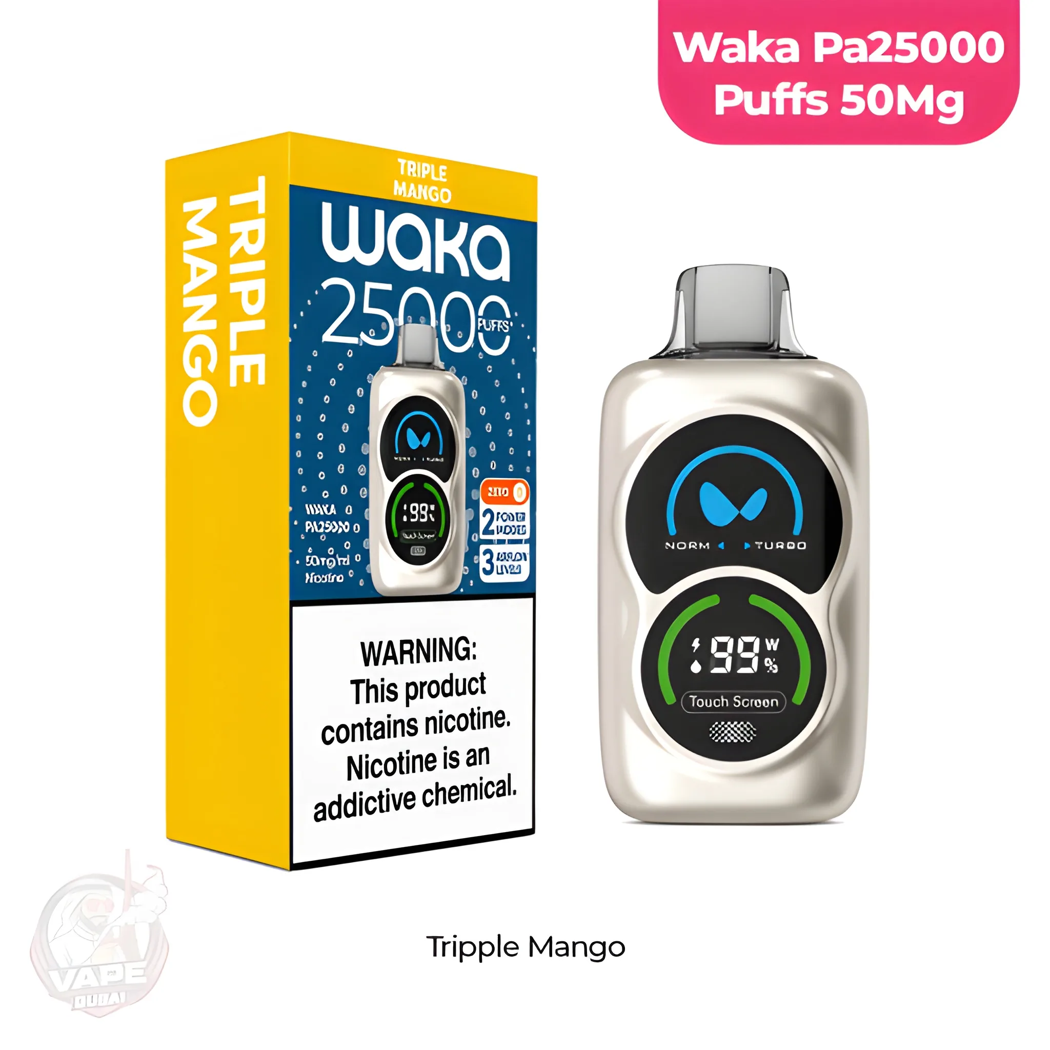 Waka PA25000 Puffs 50mg in Dubai