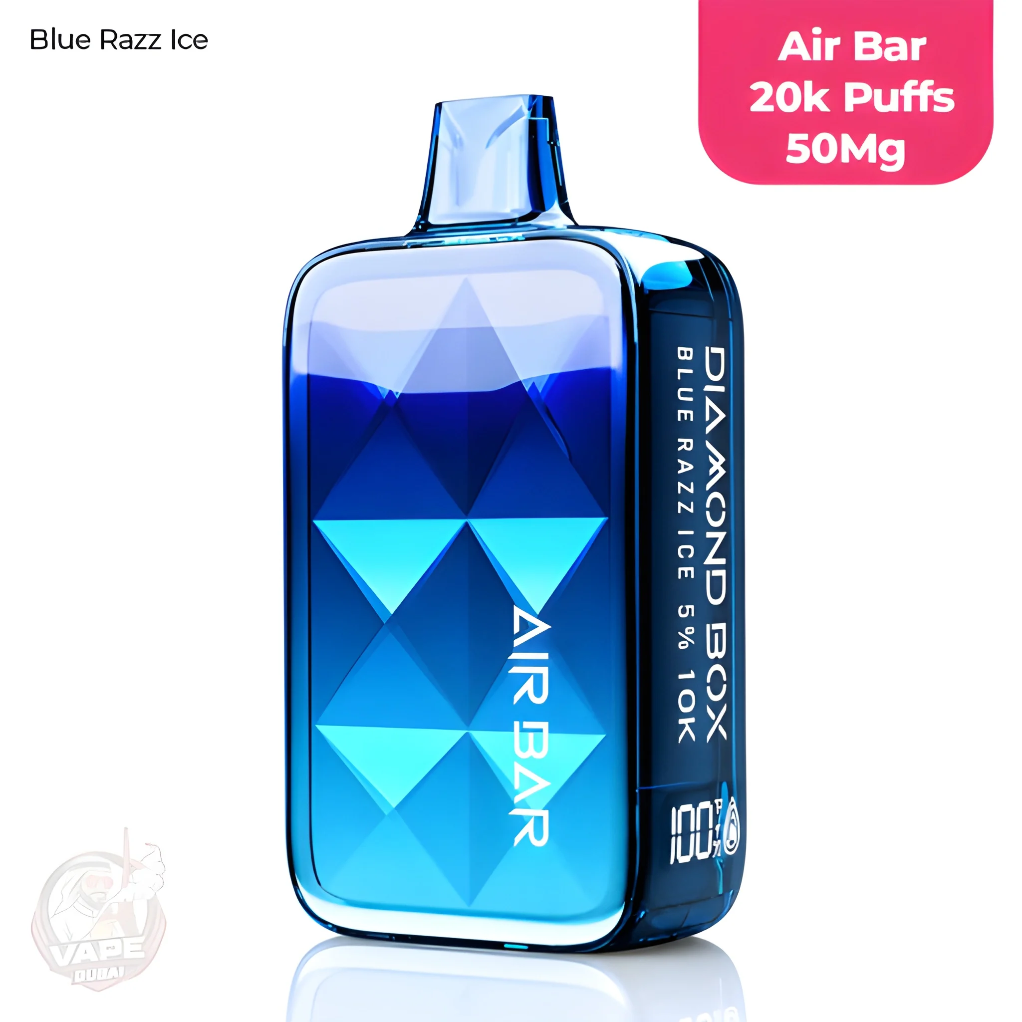 Air Bar Diamond Box 20000 Puffs Blue Razz Ice